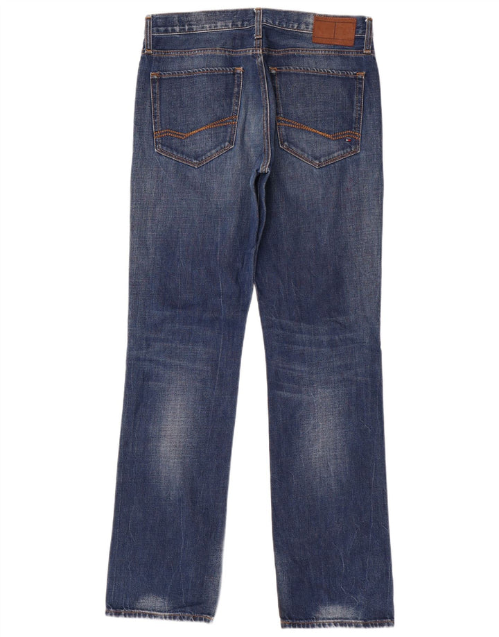 Jeans dritti da uomo Tommy Hilfiger W32 L34 cotone blu