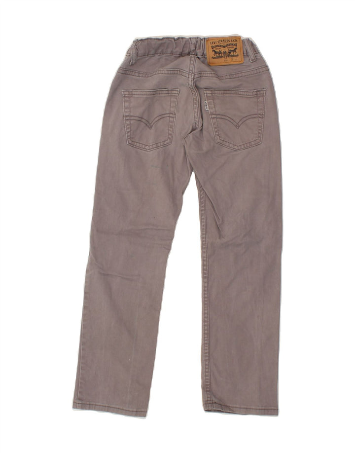 LEVI'S Boys 511 Slim Jeans 7-8 Years W24 L22 Grey Cotton Vintage Levi's and Second-Hand Levi's from Messina Hembry 