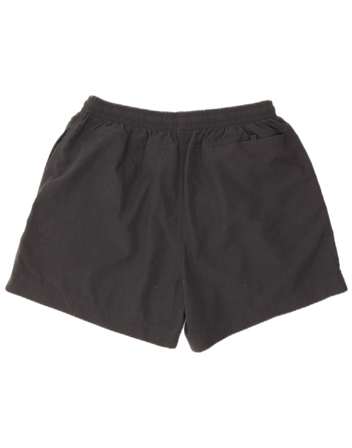 Pantaloncini da bagno Reebok da uomo medio nero in poliestere