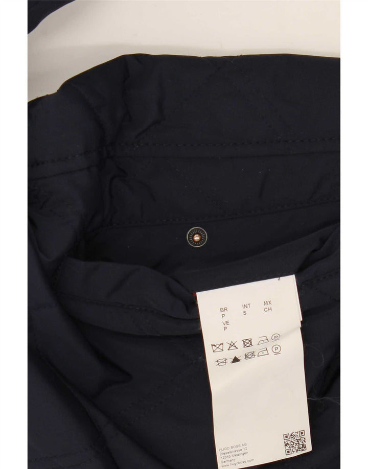 Giacca reversibile da uomo Hugo Boss UK 36 Small Nera in poliammide
