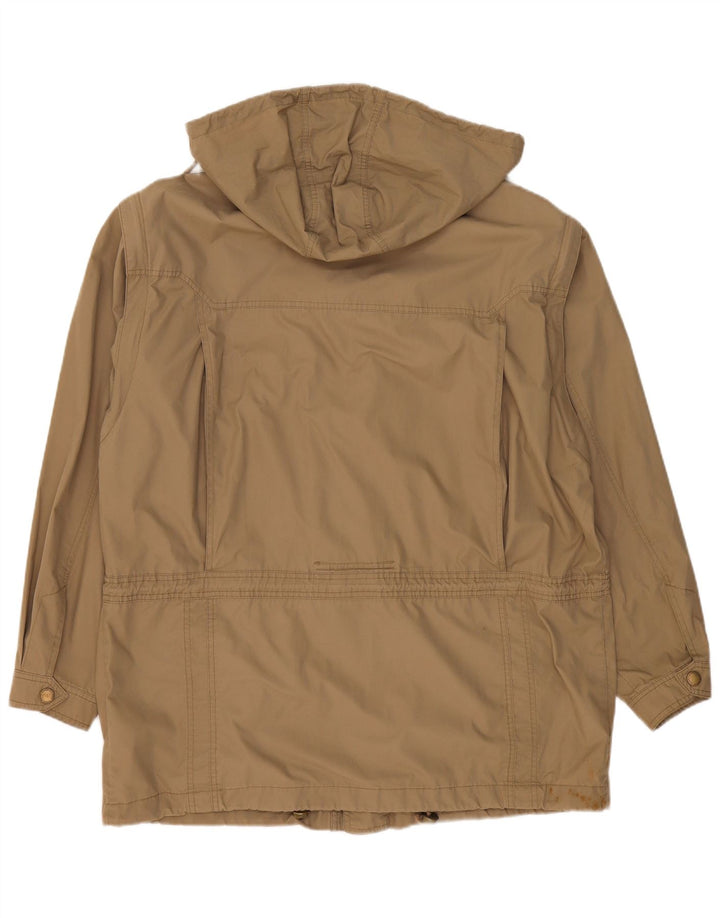 Giacca utility con cappuccio da uomo Camel Active IT 55 2XL cotone kaki