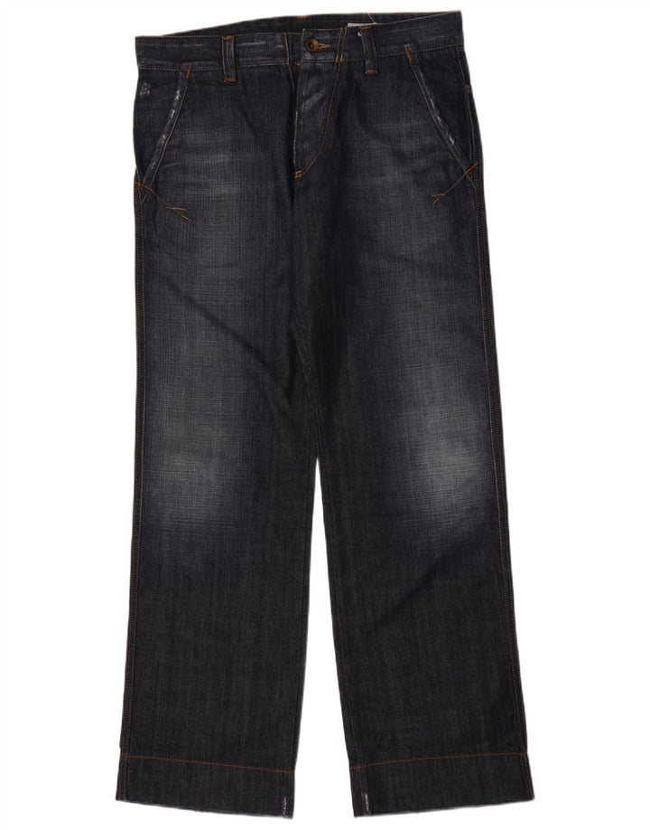 Jeans larghi da uomo Gas W34 L34 cotone blu navy