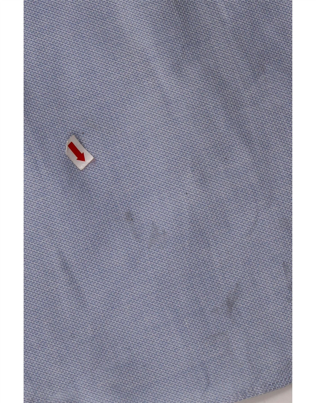 Camicia ZARA Uomo Slim Fit Large Blu Cotone