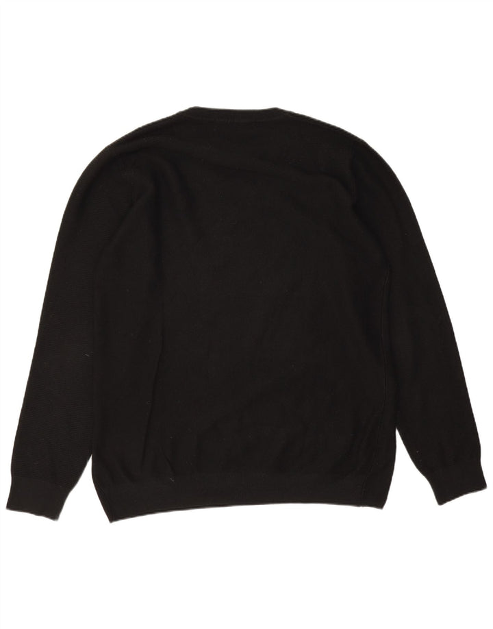 Liu Jo Uomo Maglione Girocollo Maglione XL Nero Viscosa