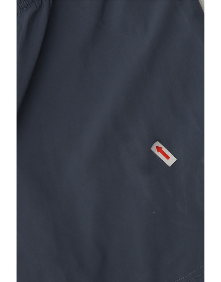 Pantaloncini sportivi Adidas da donna UK 12 poliestere blu medio