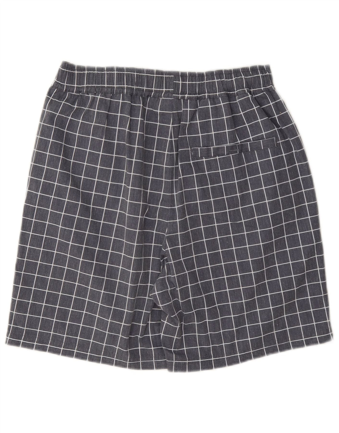 Pantaloncini sportivi Fila da uomo XS in poliestere a quadri grigi