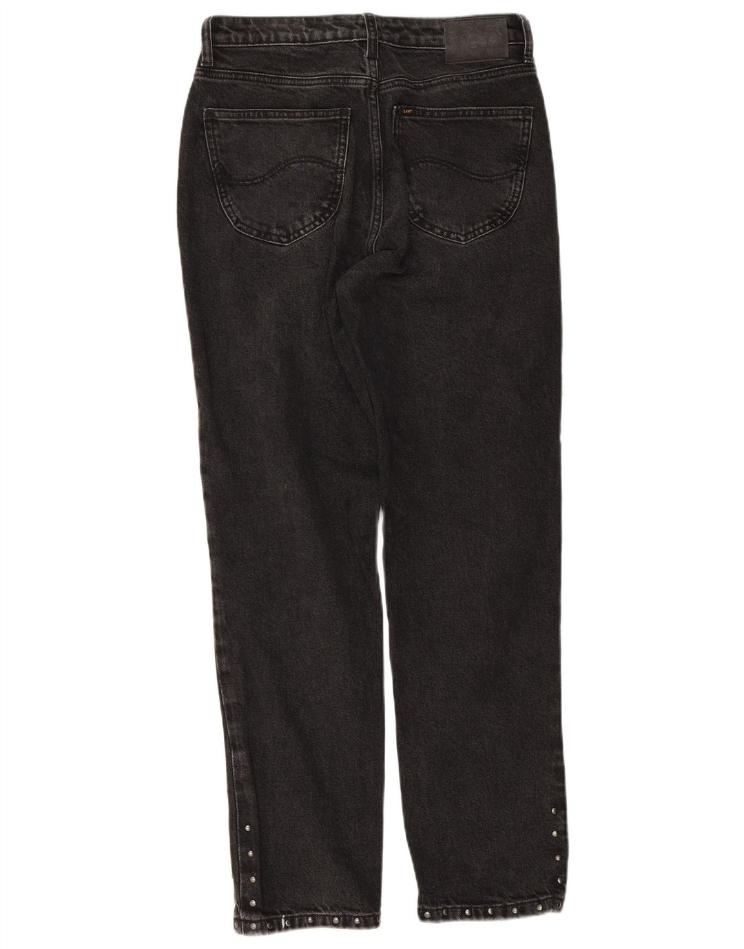 Jeans dritti Carol da donna Lee W28 L28 cotone nero