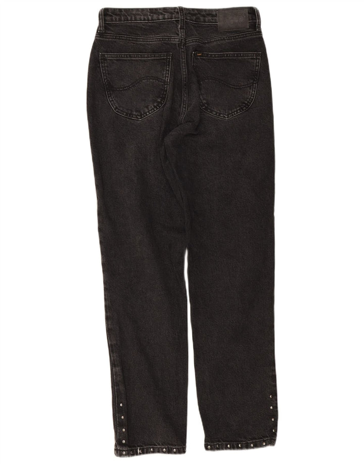 Jeans dritti Carol da donna Lee W28 L28 cotone nero