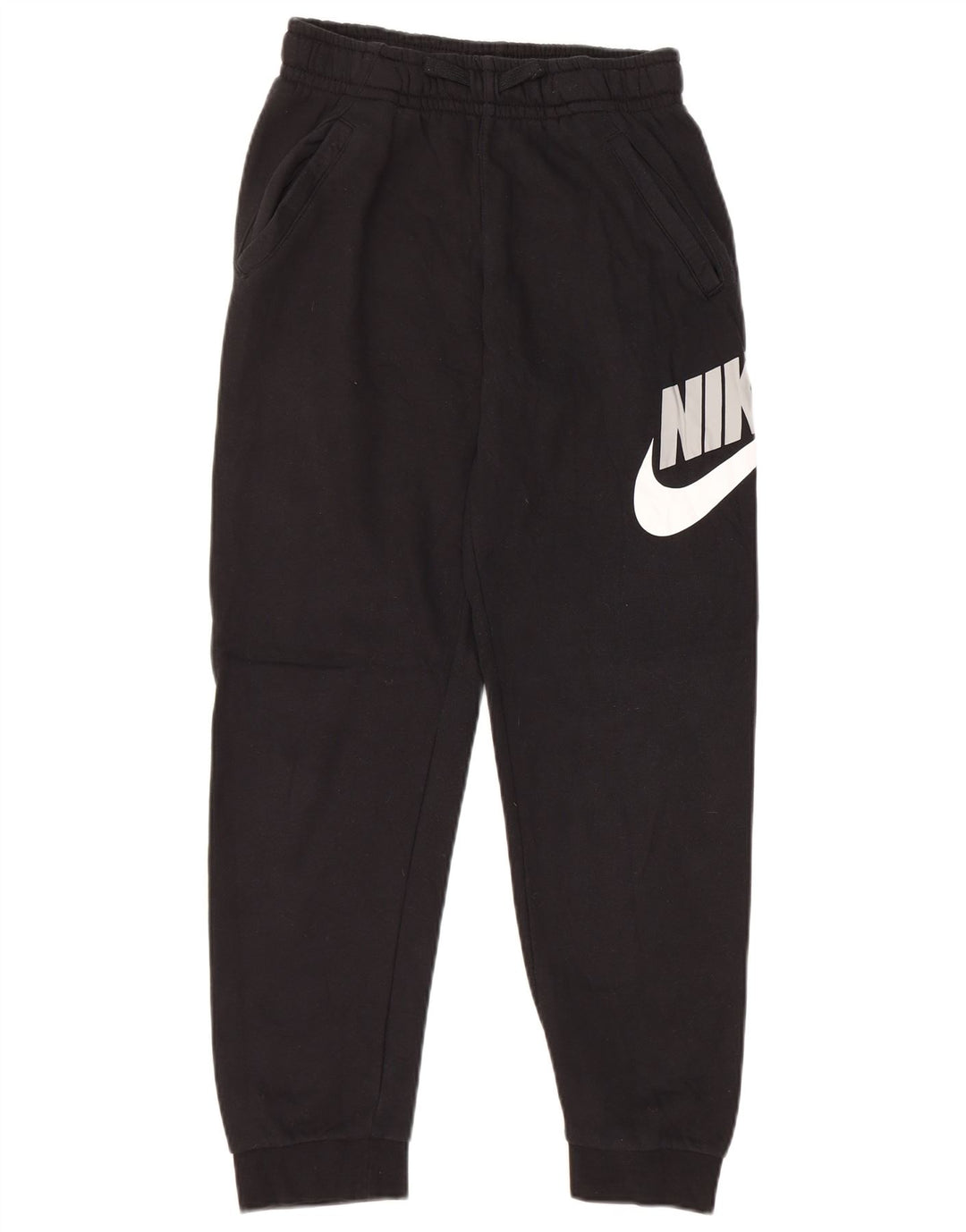NIKE Pantaloni da tuta con grafica da ragazzo Joggers 12-13 anni Large Nero
