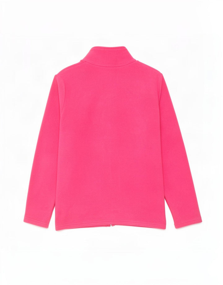 Giacca in pile da donna Marks & Spencer UK 16 grande poliestere rosa