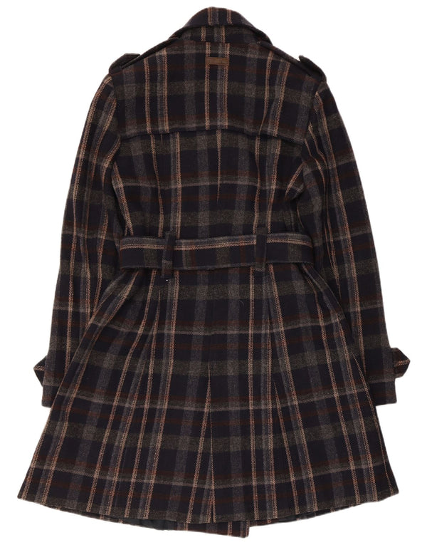Trench da donna Marlboro Classics IT 44 medio nero a quadri