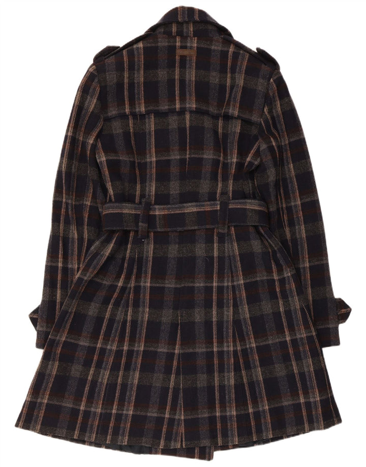 Trench da donna Marlboro Classics IT 44 medio nero a quadri