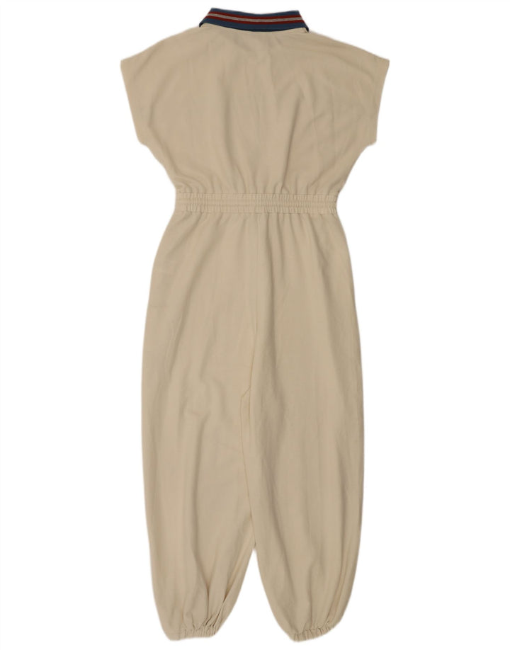Tuta da donna Cider UK 10 Small Cotone color block bianco