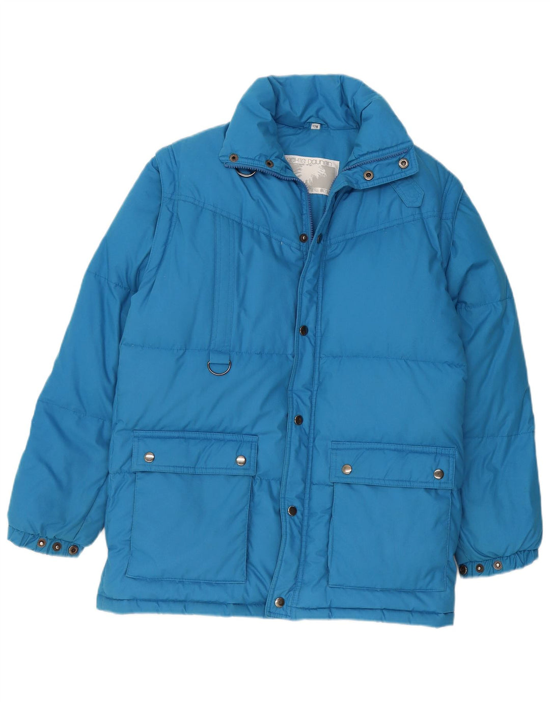 Giubbotto Imbottito Ragazzo VINTAGE 15-16 Anni Blu Poliestere