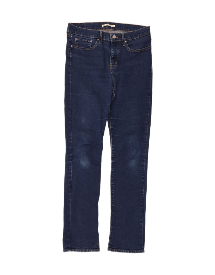 Jeans dritti modellanti da donna Levi's 314 W31 L32 cotone blu