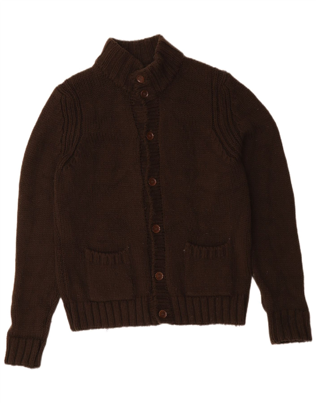 Maglione cardigan da uomo Zara Marrone medio