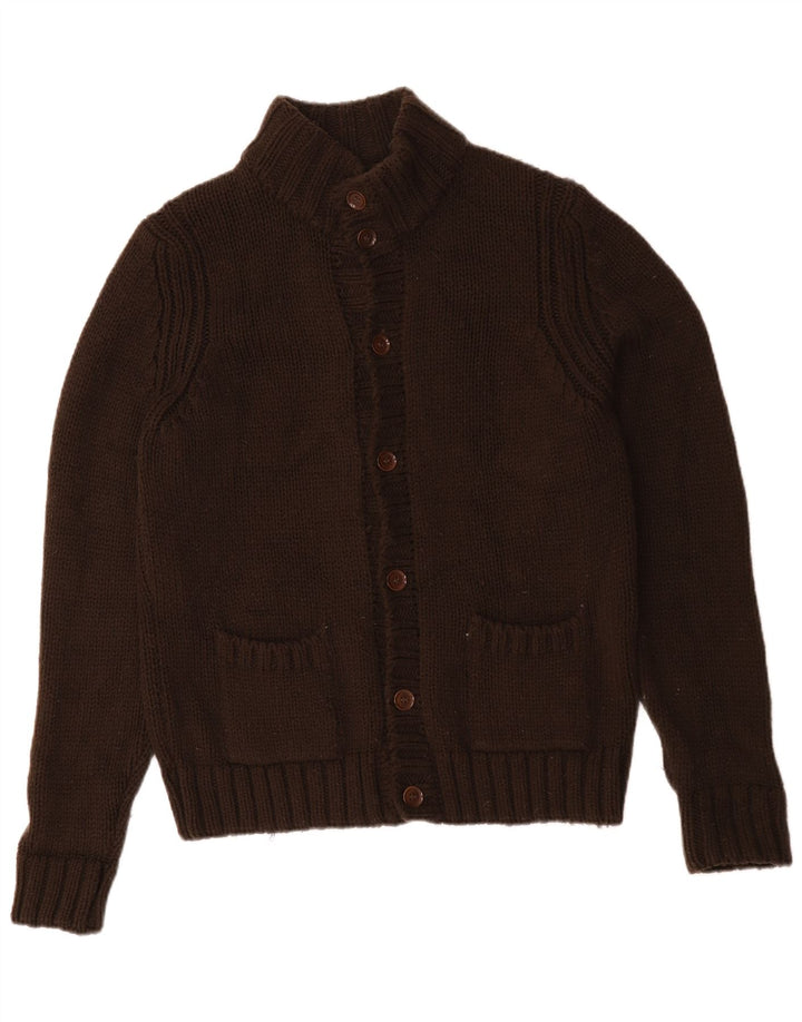Maglione cardigan da uomo Zara Marrone medio