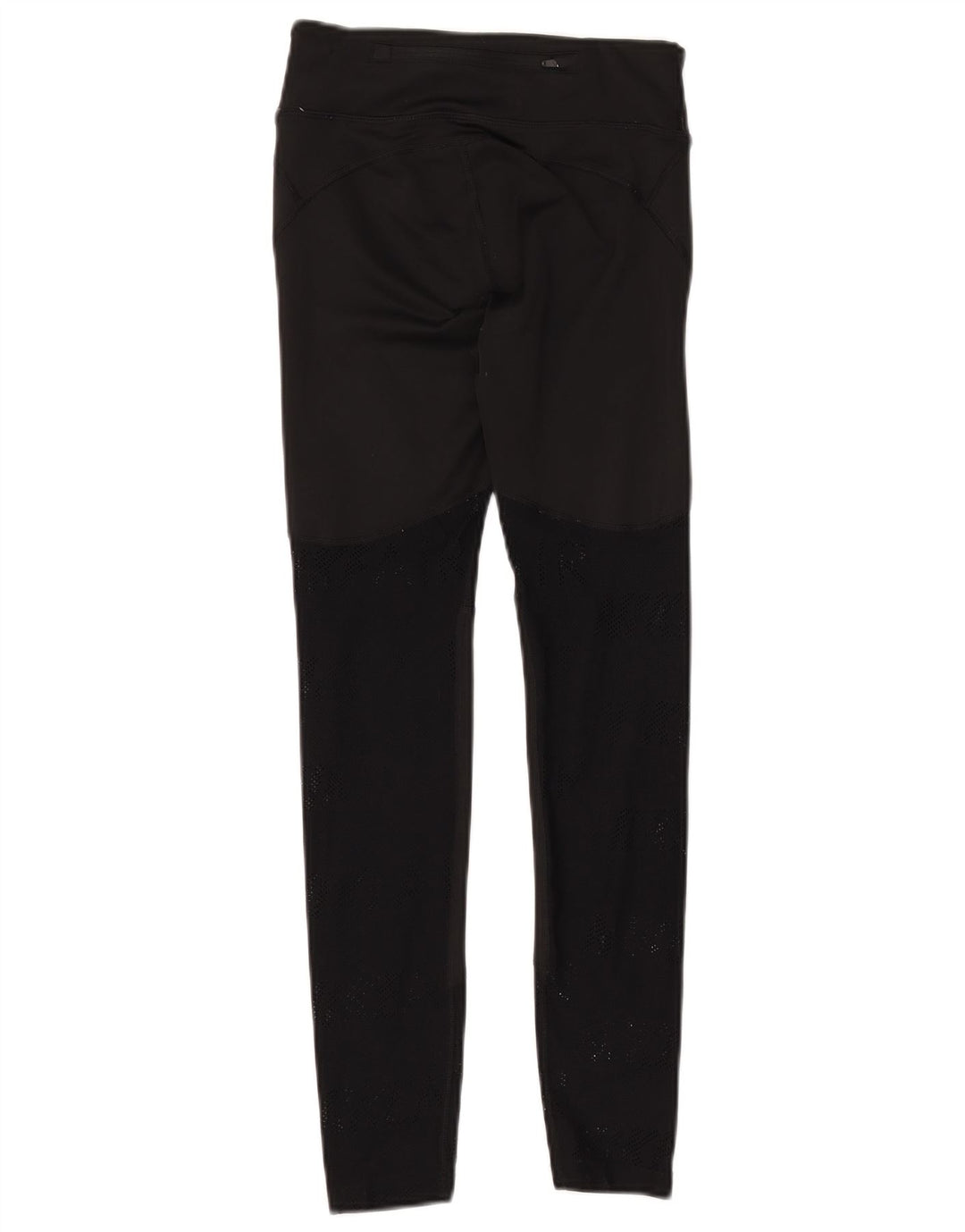 Leggings grafici Nike Dri Fit da donna UK 4 XS poliestere nero
