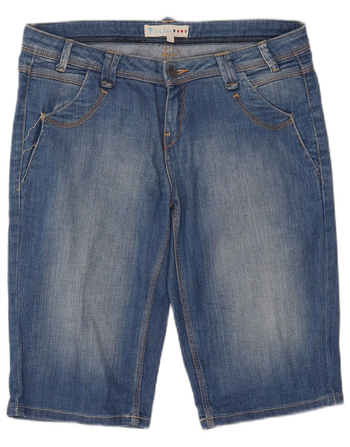 Pantaloncini di jeans da donna Fat Face UK 12 medi W32 cotone blu