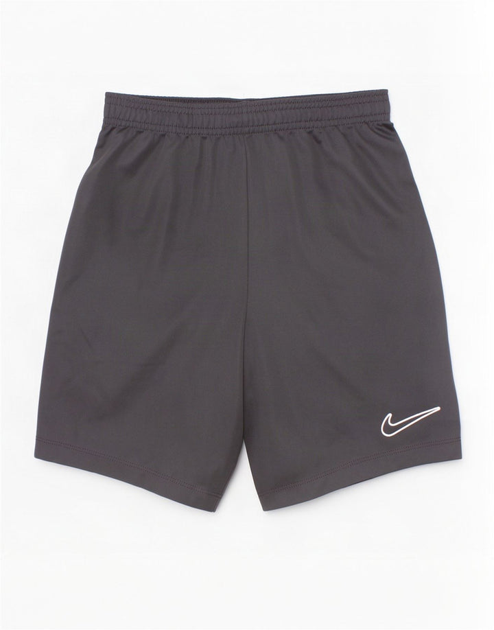 Pantaloncini sportivi Nike da ragazzo Dri Fit 10-11 anni medio poliestere nero