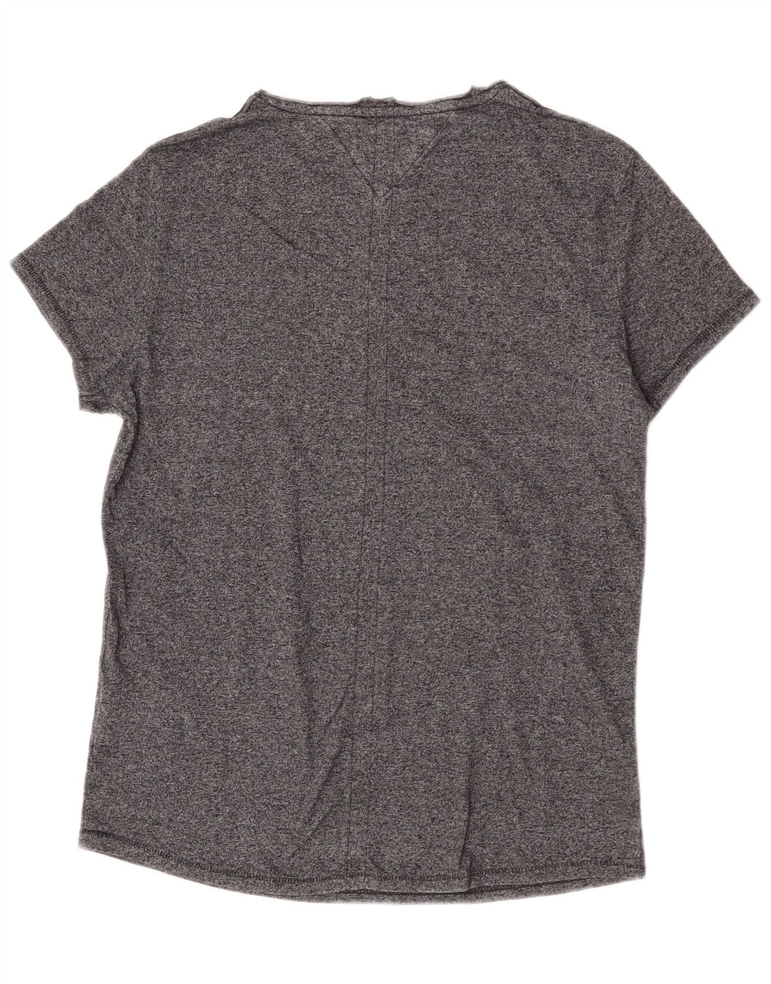T-shirt da donna Tommy Hilfiger Top UK 14 cotone grigio medio