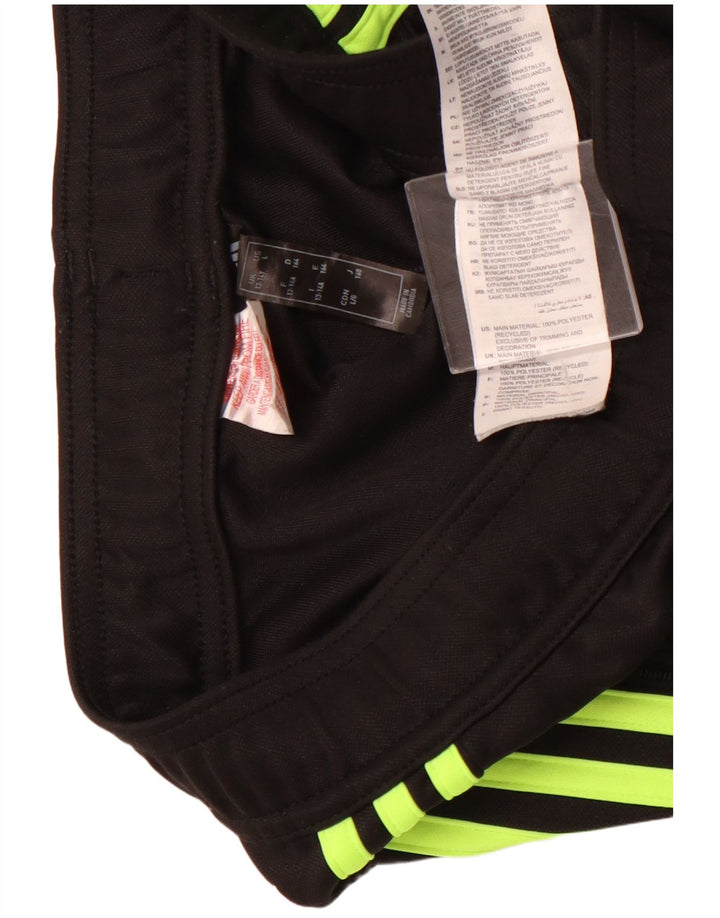 Pantaloni della tuta ADIDAS Aeroready da bambino 13-14 anni in poliestere nero