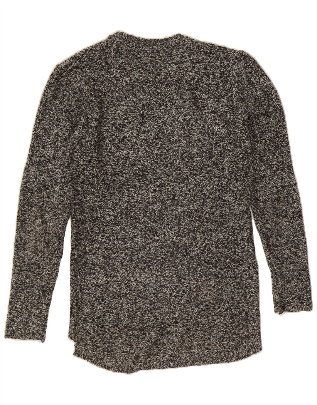 JACK & JONES Mens Crew Neck Jumper Sweater Small Grey Flecked Acrylic Vintage Jack & Jones and Second-Hand Jack & Jones from Messina Hembry 