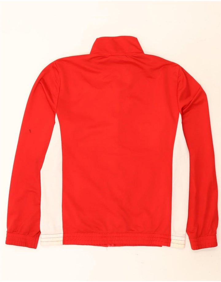 Giacca da tuta da uomo Lotto Large in poliestere color block rosso