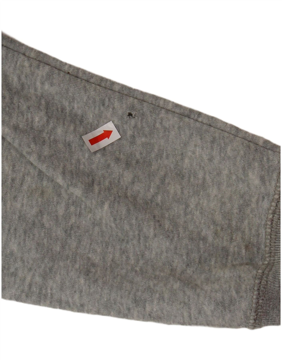 Maglione con cappuccio e zip da donna NIKE UK 16 grande cotone grigio