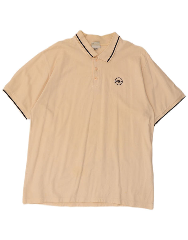 Polo Umbro da uomo XL in cotone beige