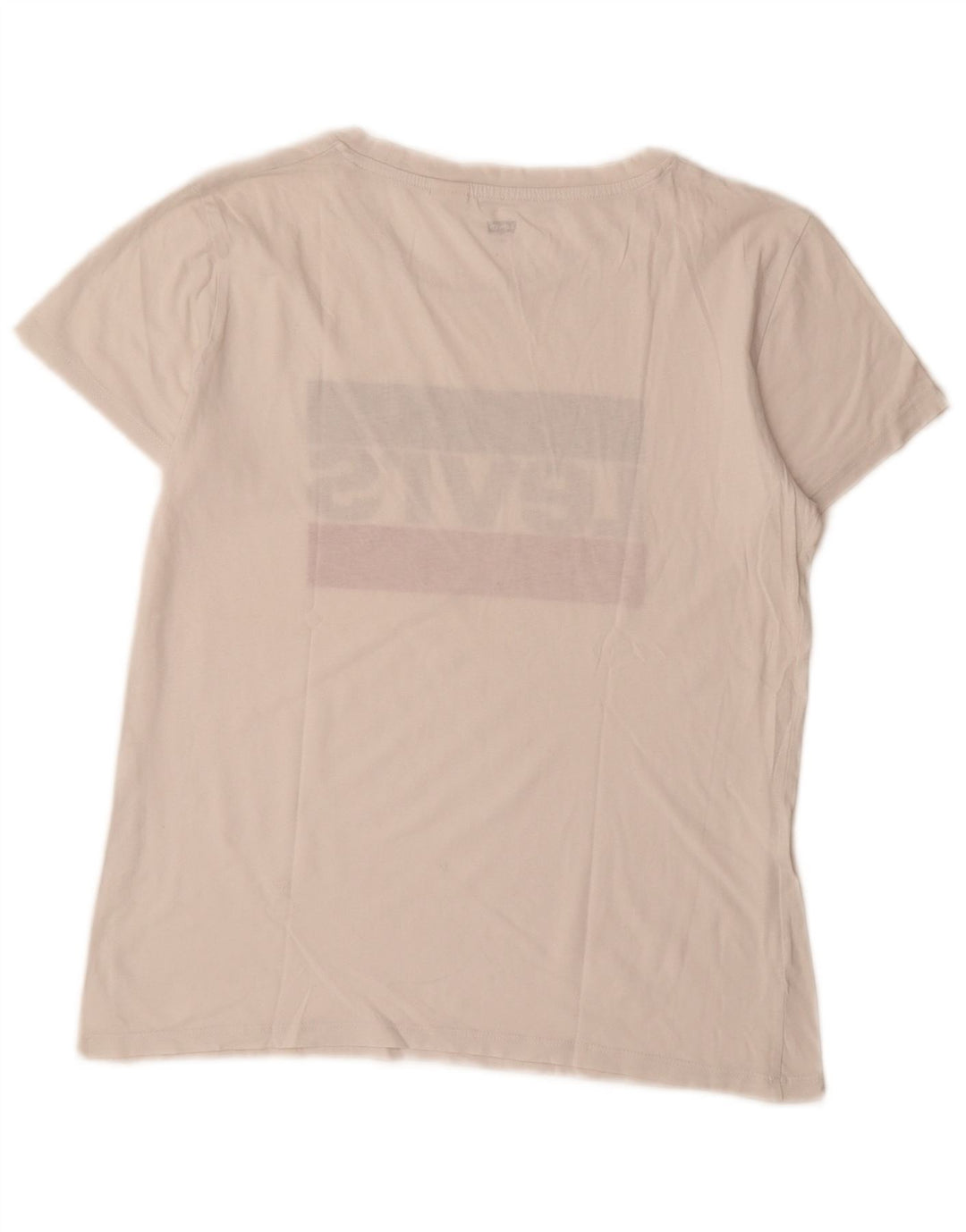 T-shirt grafica da donna Levi's Top UK 10 piccola bianca
