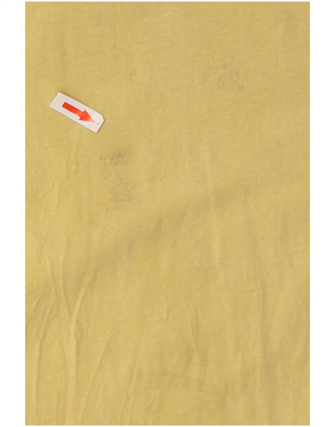 T-shirt grafica da uomo Volcom Top in cotone giallo medio