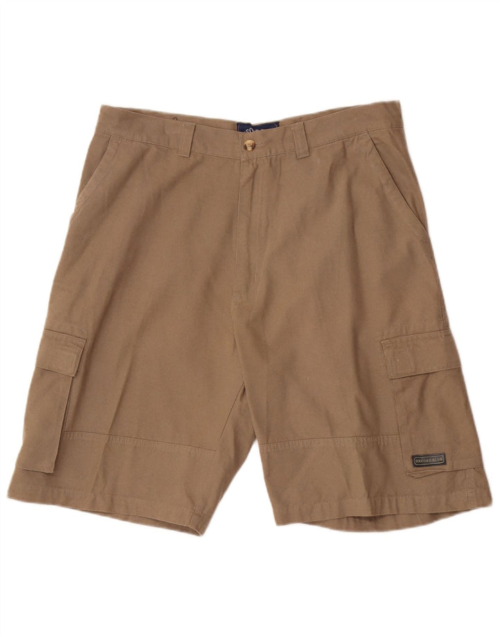 Pantaloncini cargo da uomo OXFORD BLUE XL W38 in cotone beige
