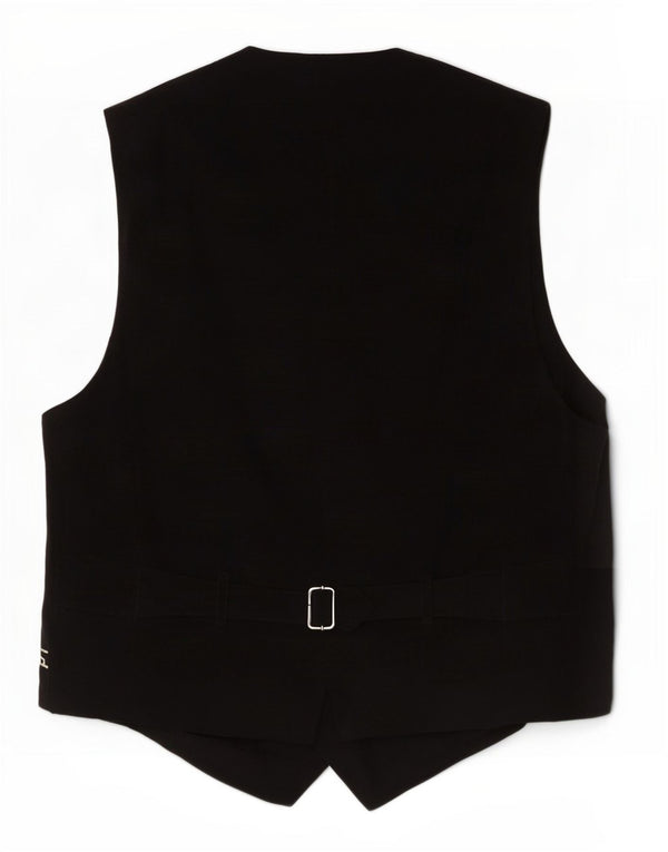 Gilet da donna Fenn Wright Manson UK 10 Small Nero Seta geometrica