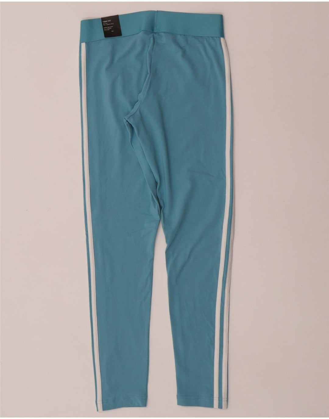 Leggings Adidas da donna UK 8/10 piccolo cotone blu