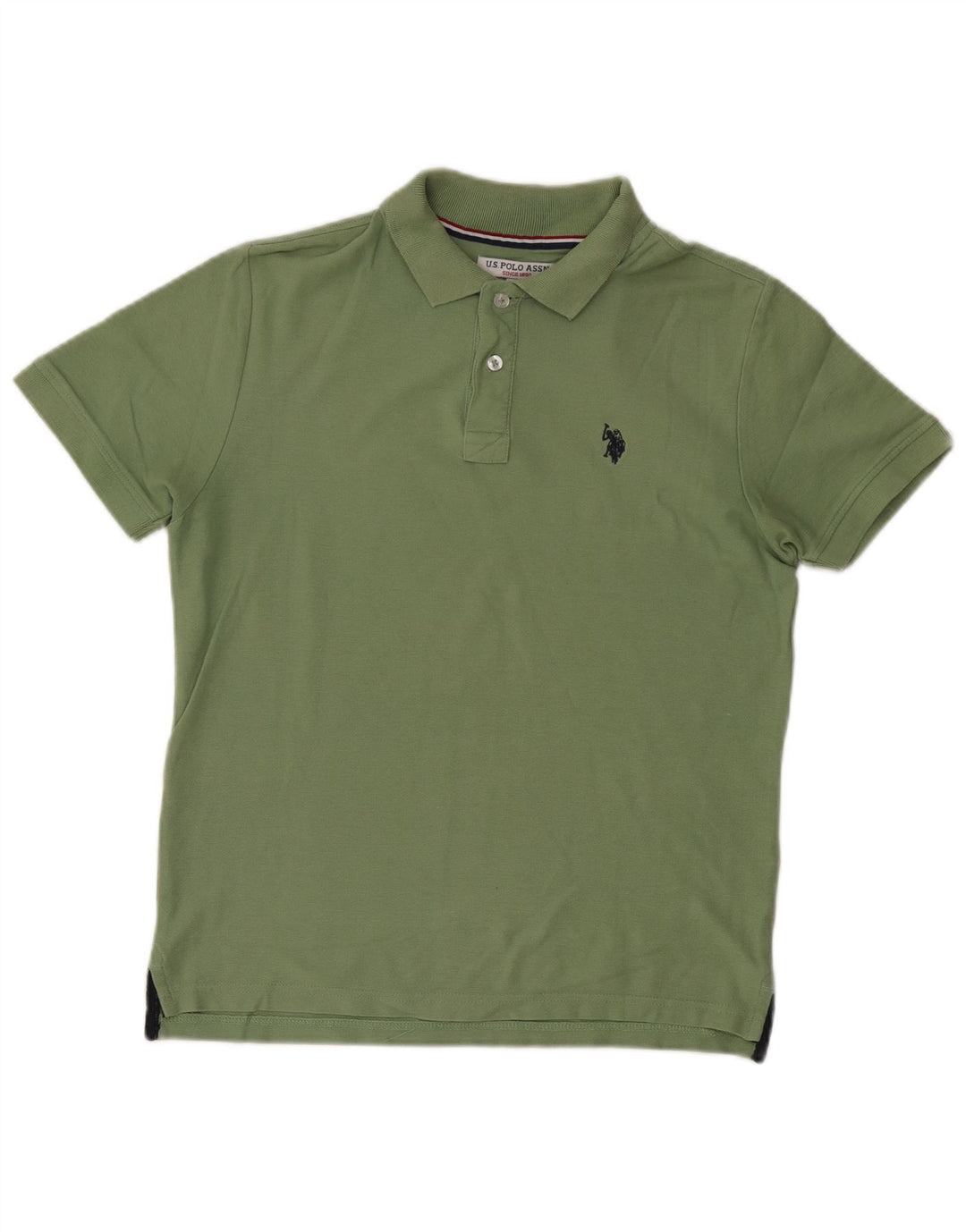 Polo Assn. Polo da uomo piccola in cotone kaki