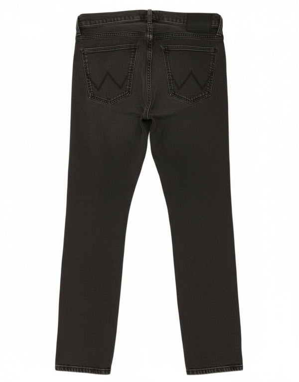 Jeans Wrangler Larston Slim da uomo W32 L34 cotone grigio