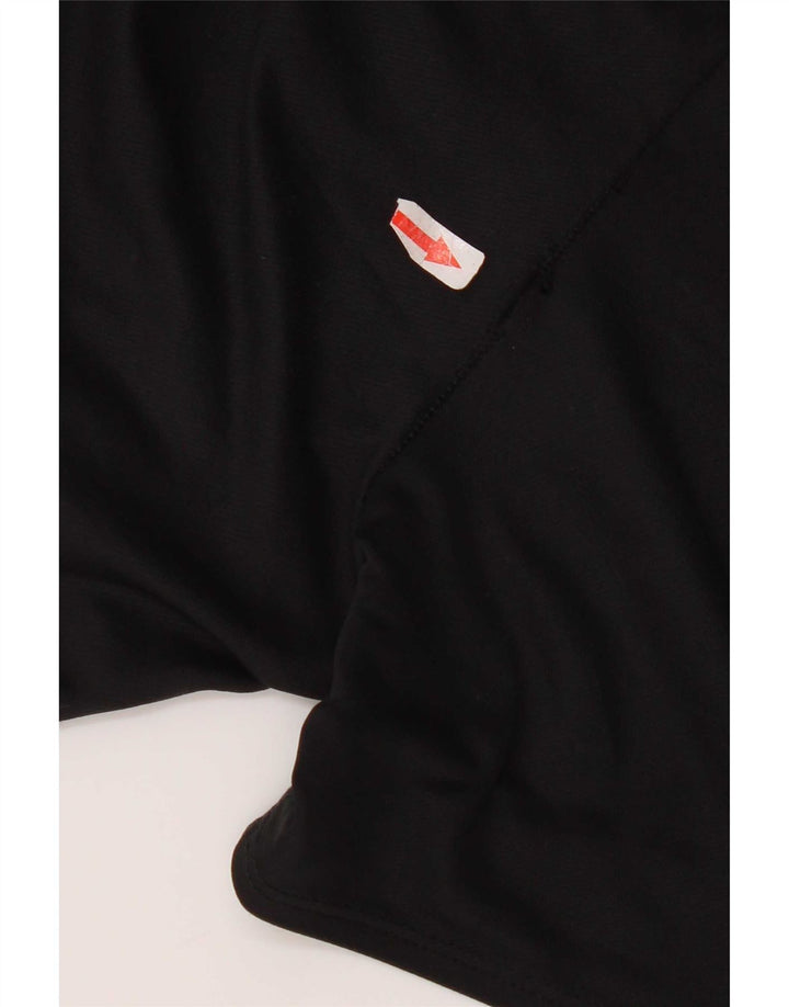 Pantaloncini sportivi Nike per ragazze 8-9 anni piccoli in poliestere nero