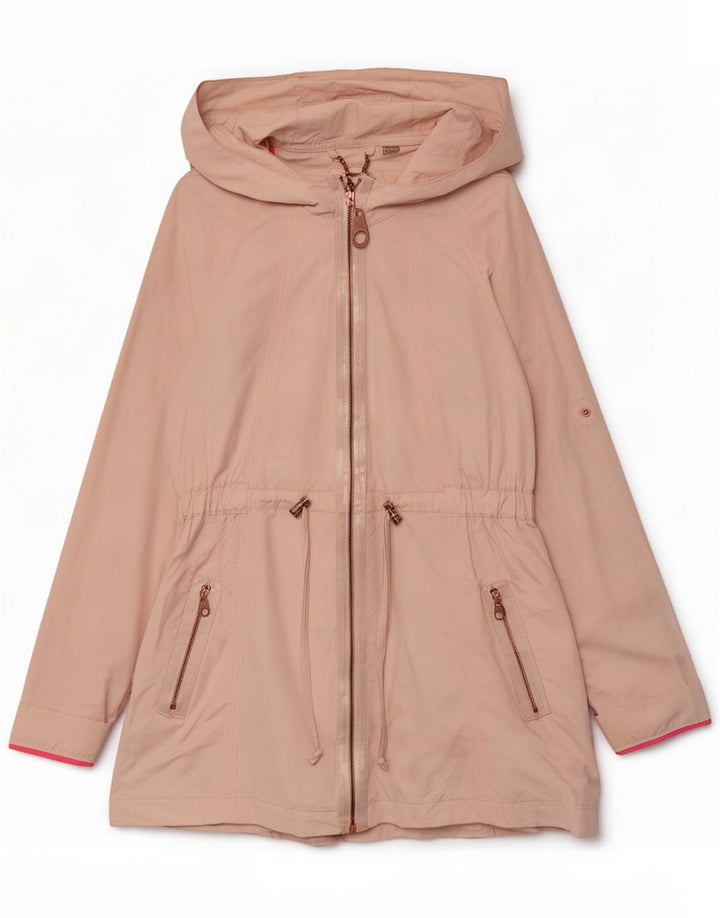 Giacca parka oversize con cappuccio da donna Ted Baker taglia 0 2XS poliestere rosa