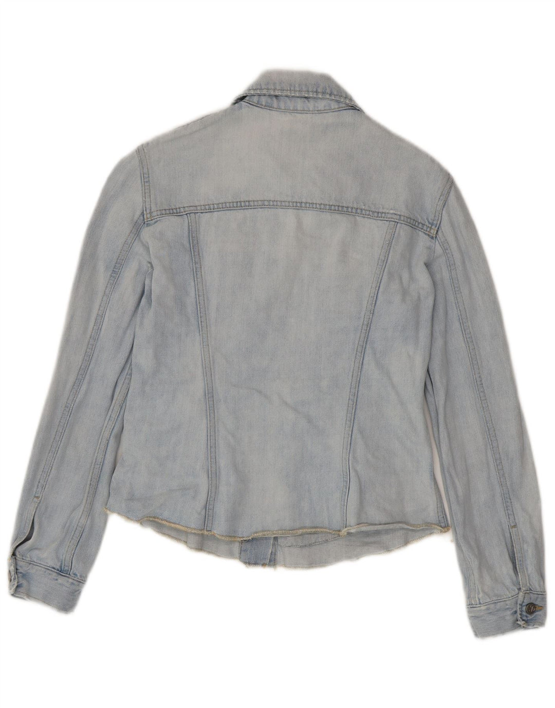 Giacca di jeans da donna Calvin Klein Jeans UK 10 piccola cotone blu