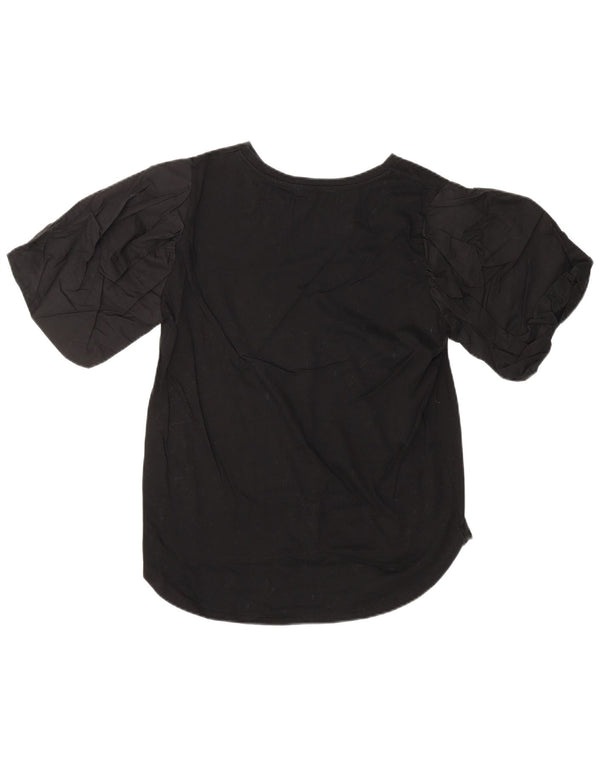 Camicetta da donna BENETTON Top UK 12 medio nero