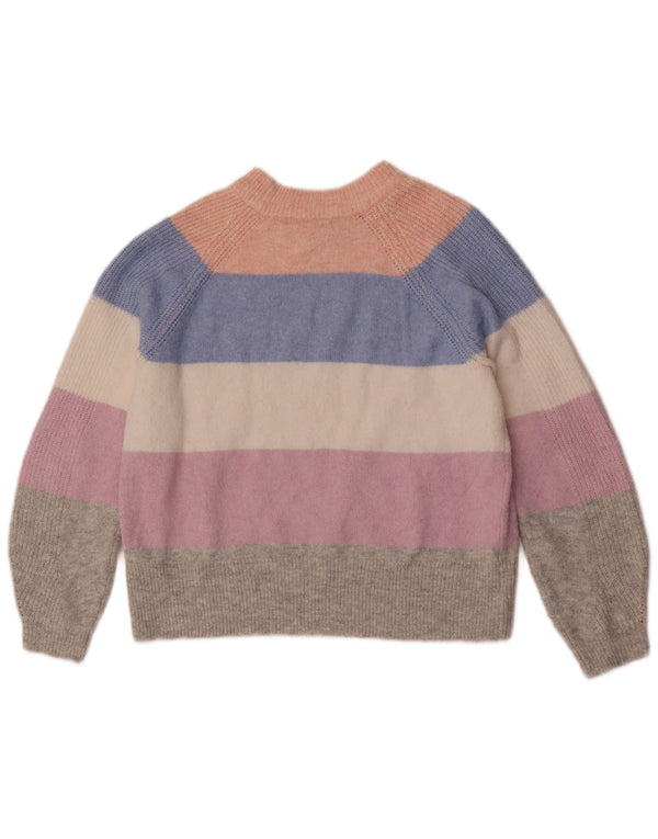 Maglione maglione a collo alto da donna Marks & Spencer UK 14 medio multicolore