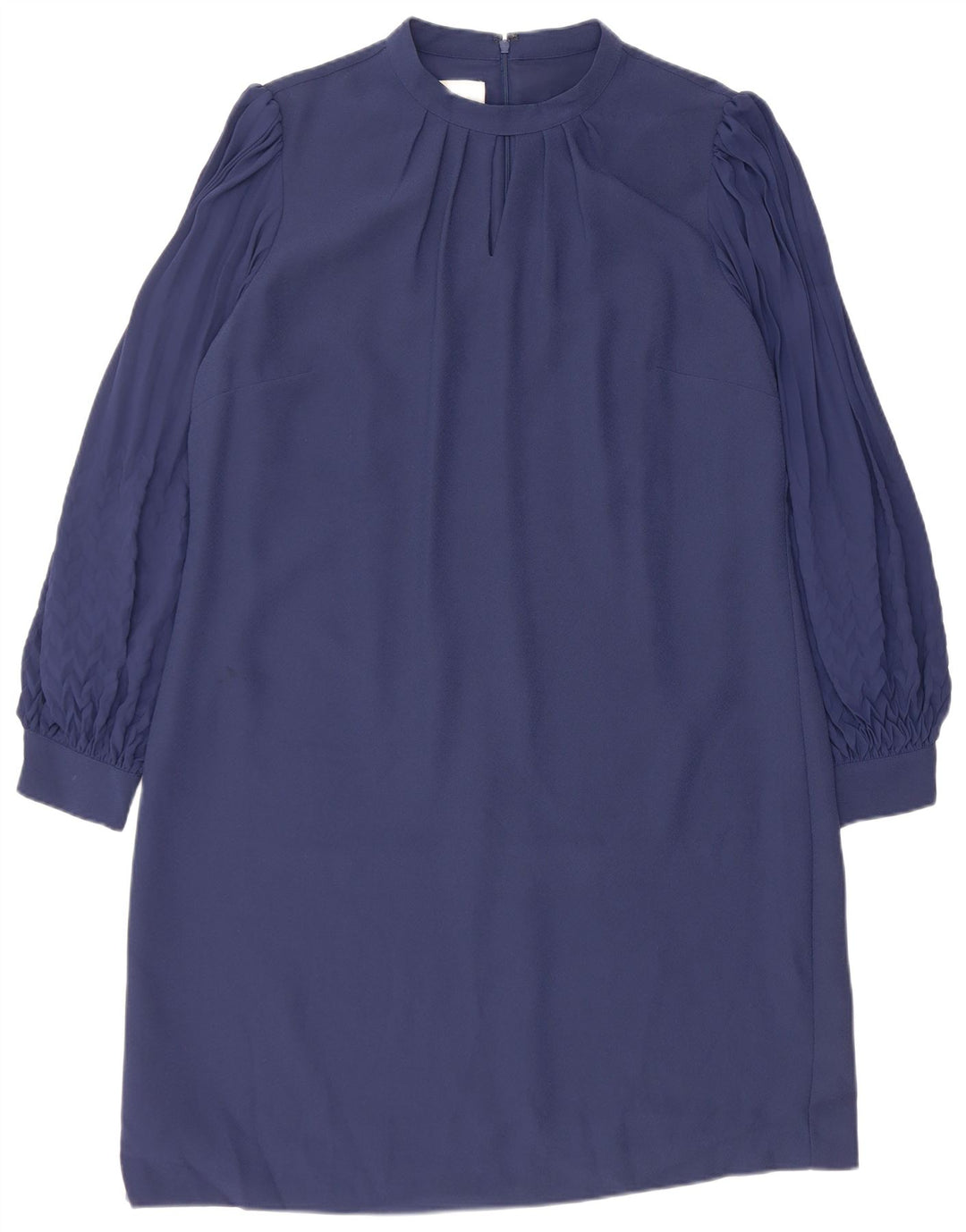 Abito a trapezio a maniche lunghe da donna Hobbs UK 16 Large in poliestere blu navy