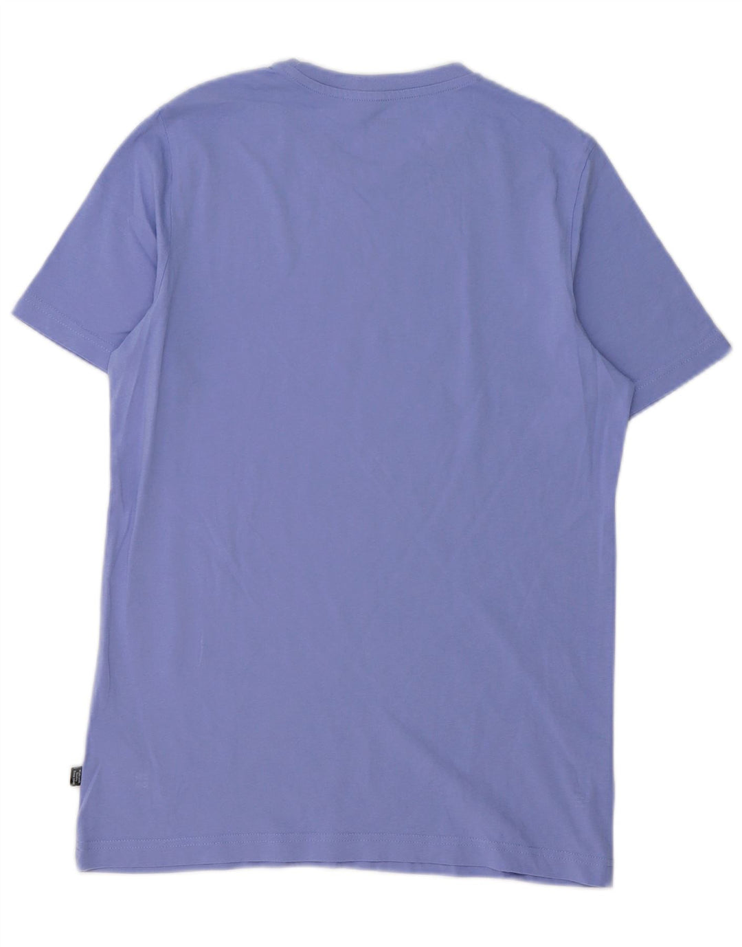 T-shirt grafica da uomo Puma Top Small in cotone viola