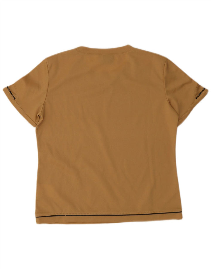 T-shirt da donna Lotto Top UK 14 Large Beige Poliestere