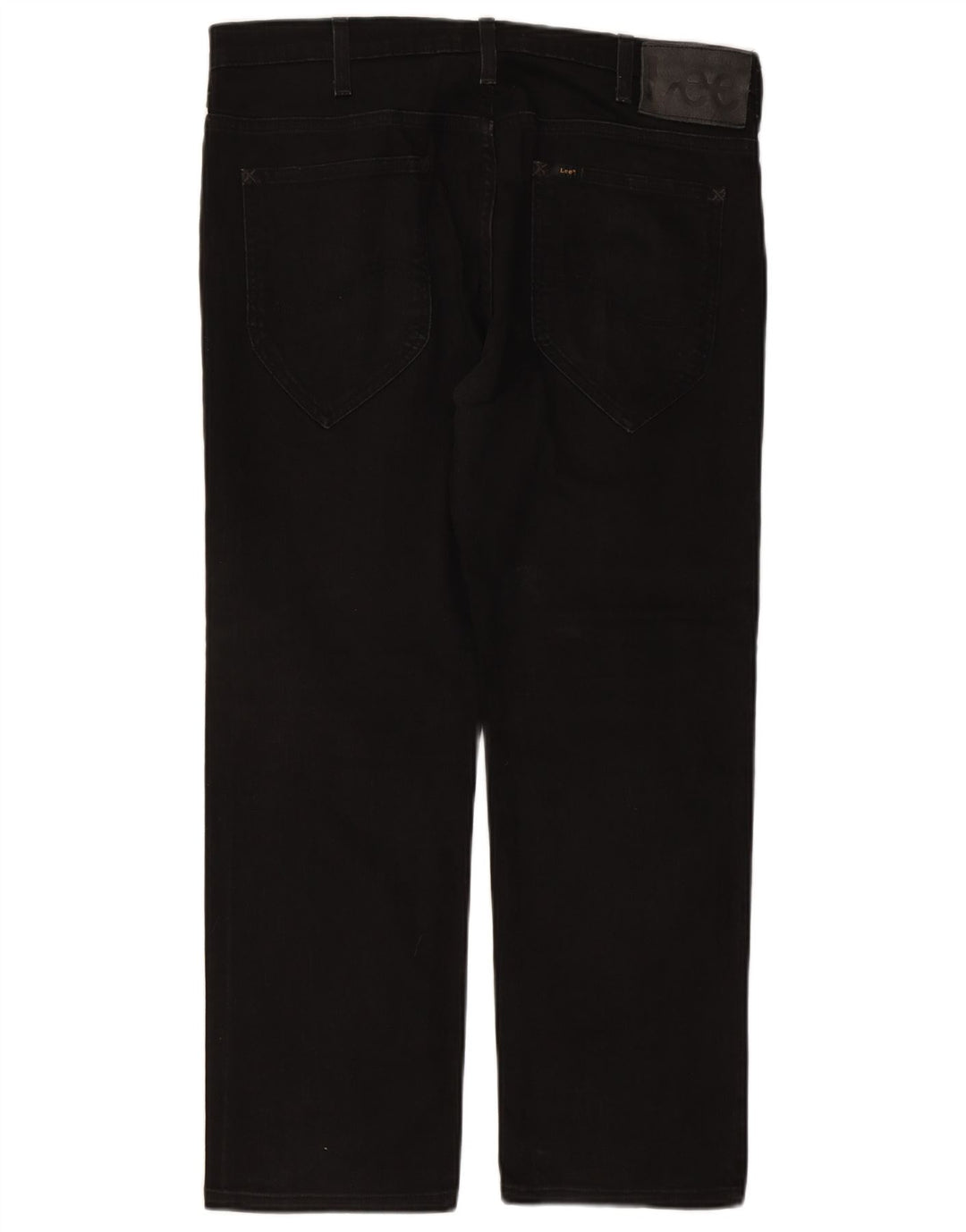 Jeans dritti Macky da uomo LEE W36 L27 cotone nero