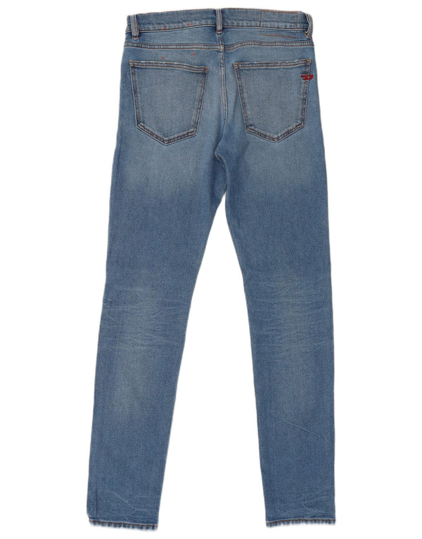 Jeans skinny da uomo Diesel W30 L32 in cotone blu