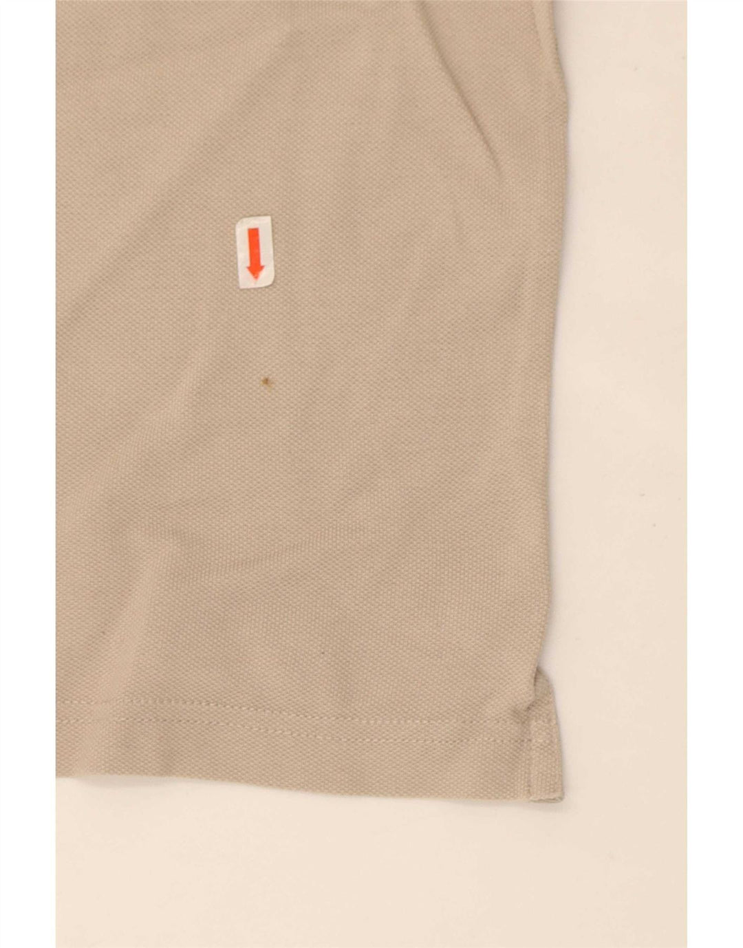 Polo Tommy Hilfiger da uomo vestibilità regolare piccola in cotone beige