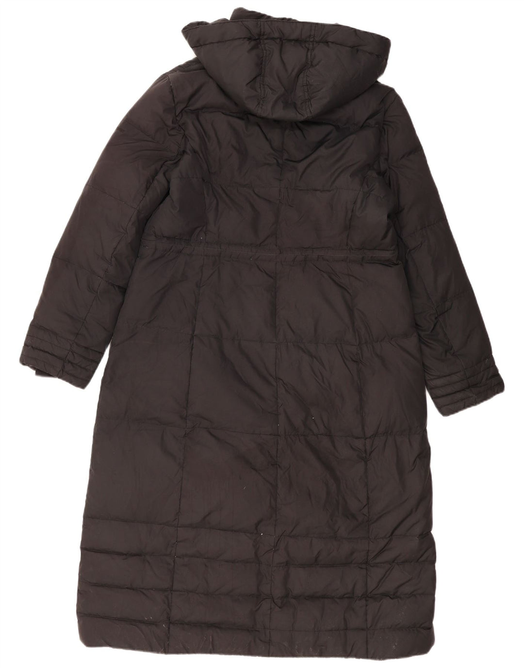 Cappotto imbottito con cappuccio da donna Esprit UK 16 grande nero in poliammide