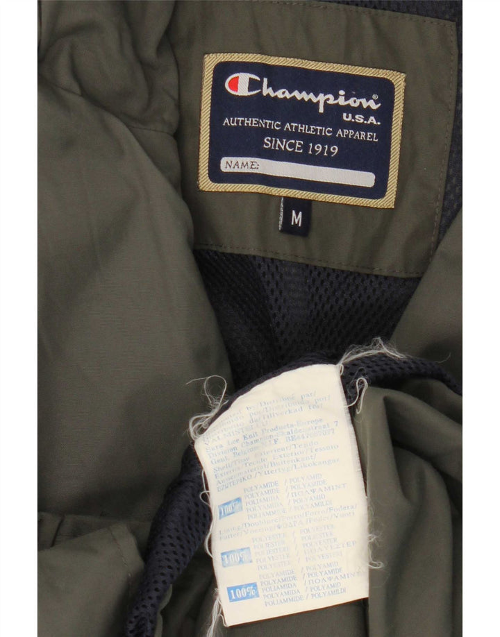 Giacca antipioggia da uomo Champion UK 38 Medium Khaki Poliammide